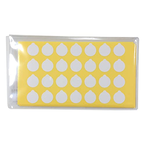 アズワン ラボ用マーキングラベル 丸型 φ12.5 白 /3-5380-01